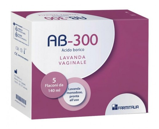 AB 300 LAVANDA VAGINALE 5 FLACONI 140ml