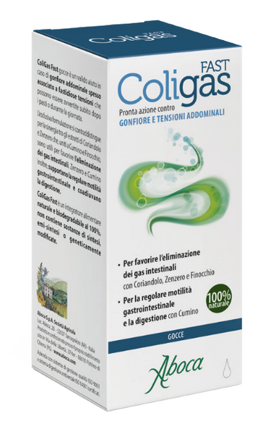 ABOCA COLIGAS FAST AZIONE CONTRO GONFIORE GOCCE 75ml