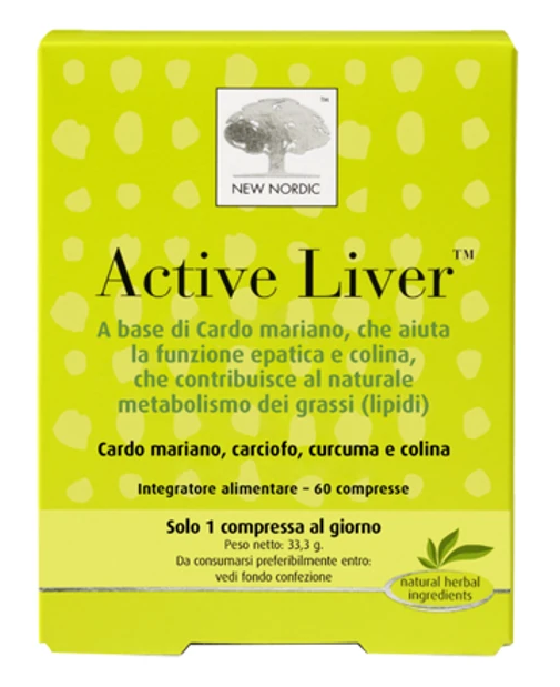 ACTIVE LIVER INTEGRATORE ALIMENTARE DI CARDO MARIANO 60 COMPRESSE