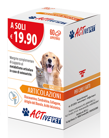 ACTIVEPET BENESSERE ARTICOLAZIONI 60 COMPRESSE APPETIBILI