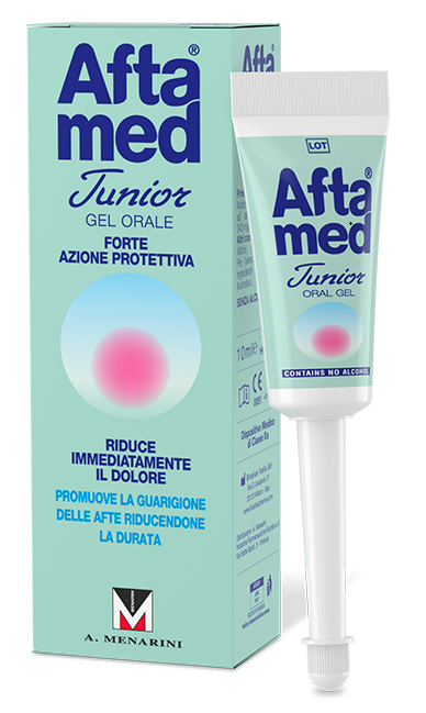 AFTAMED JUNIOR GEL ORALE GUSTO CHEWING GUM 10 ml