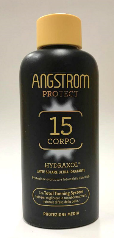 ANGSTROM PROTECT HYDRAXOL LATTE SOLARE ULTRA IDRATANTE CORPO SPF 15