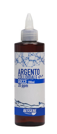 ARGENTO COLLOIDALE PLUS AESSERE GOCCE 200ml