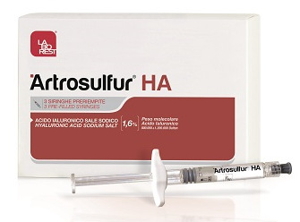 ARTROSULFUR HA ACIDO IALURONICO 3 SIRINGHE PRERIEMPITE