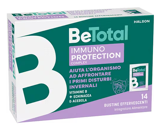 BE TOTAL IMMUNO PLUS INTEGRATORE ALIMENTARE 14 BUSTINE EFFERVESCENTI