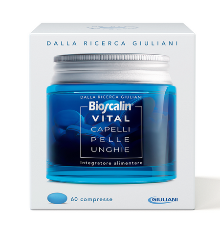 BIOSCALIN VITAL CAPELLI PELLE UNGHIE 60 COMPRESSE