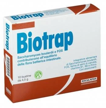 BIOTRAP INTEGRATORE ALIMENTARE FERMENTI LATTICI 10 BUSTINE