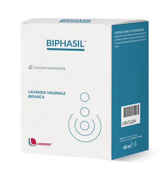 BIPHASIL LAVANDA VAGINALE BIFASICA 4 FLACONI MONODOSE