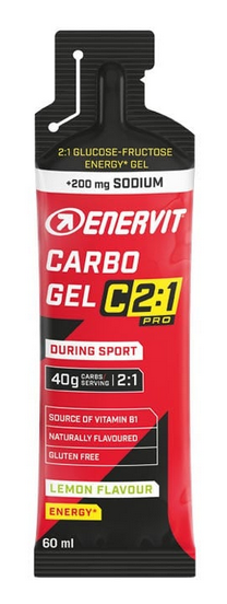 CARBO GEL C2:1 PRO GUSTO LIMONE CON SODIO 60ml