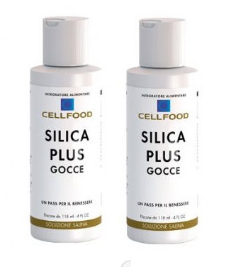 CELLFOOD SILICA PLUS GOCCE 118 ml OFFERTA 2 PEZZI