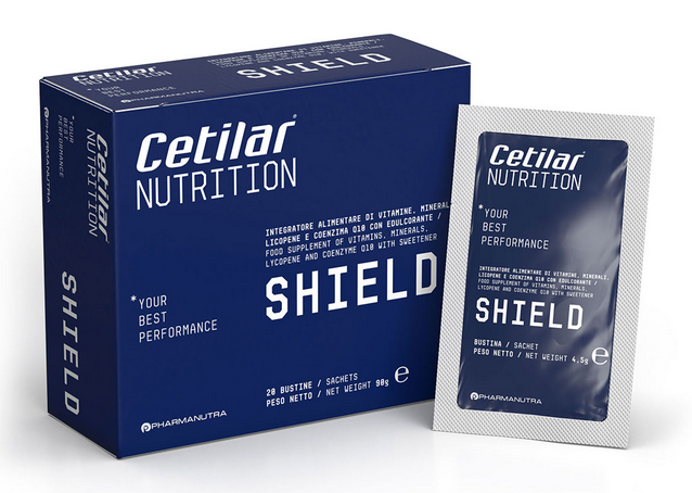 CETILAR SHIELD INTEGRATORE ALIMENTARE VITAMINE MINERALI COENZIMA Q10 20 BUSTINE