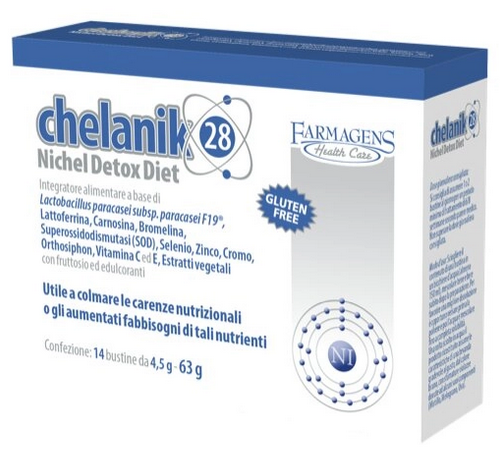 CHELANIK 28 NICHEL DETOX DIET 14 BUSTE