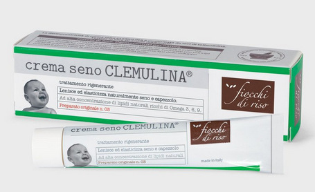 CLEMULINA CREMA SENO FIOCCHI DI RISO 