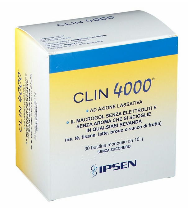 CLIN 4000 LASSATIVO 30 BUSTINE MONODOSE 10 G