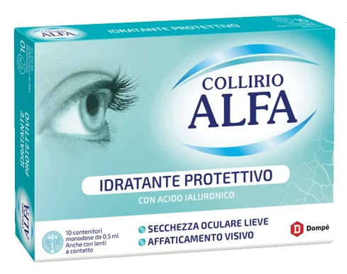 COLLIRIO ALFA IDRATANTE PROTETTIVO 10 MONODOSE DA 0,5ml