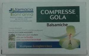 COMPRESSE GOLA BALSAMICHE 30 compresse