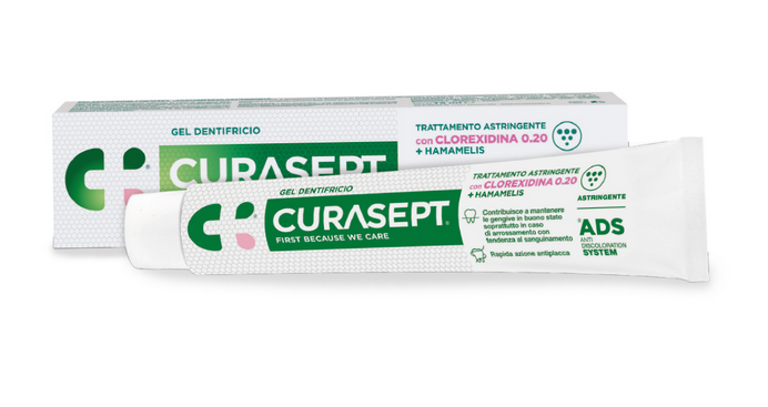 CURASEPT GEL DENTIFRICIO 0.20 TRATTAMENTO ASTRINGENTE 75ml