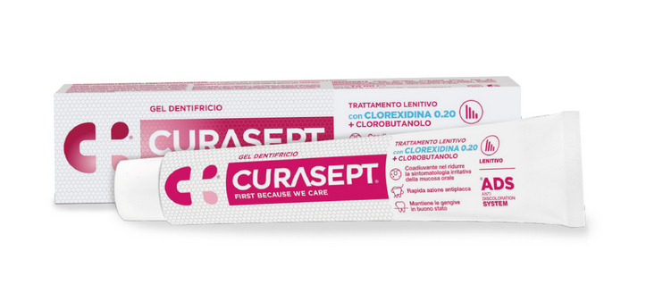 CURASEPT GEL DENTIFRICIO 0.20 TRATTAMENTO LENITIVO 75ml