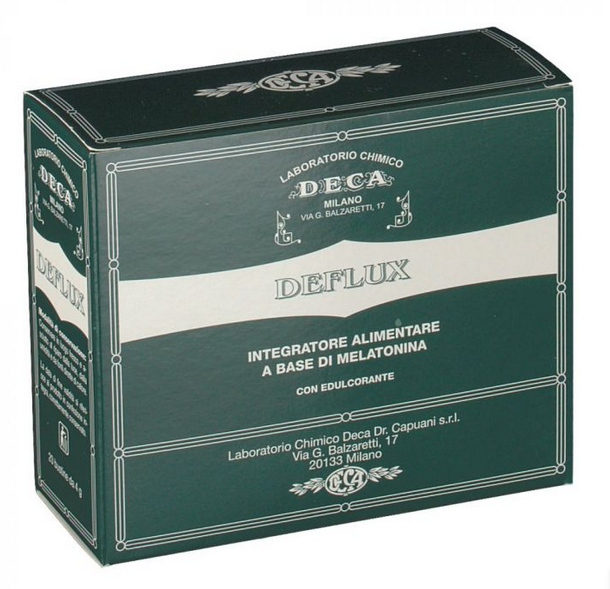 DEFLUX INTEGRATORE ALIMENTARE MELATONINA 20 BUSTINE