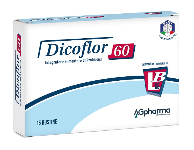 DICOFLOR 60 INTEGRATORE ALIMENTARE DI PROBIOTICI 15 BUSTINE