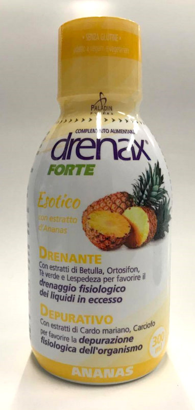 DRENAX FORTE PLUS DRENANTE DEPURATIVO ESOTICO ANANAS 300ml