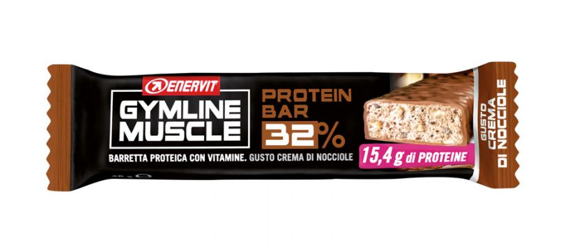 ENERVIT GYMLINE MUSCLE PROTEIN BAR 32% CREMA DI NOCCIOLE