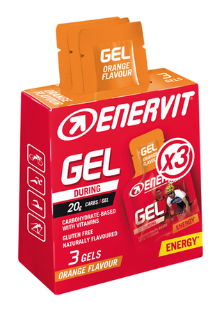 ENERVIT SPORT GEL ORANGE ARANCIA 3 BUSTE