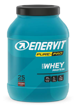 ENERVIT WHEY PROTEIN PURE PRO PROTEINE CONCENTRATE GUSTO CACAO 750g