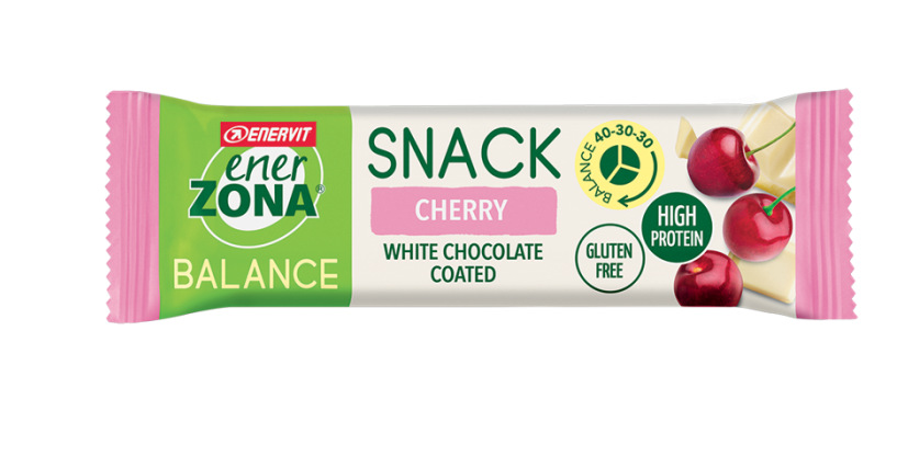 ENERZONA SNACK 40 30 30 barrette gusto CHERRY AMARENA 33gr