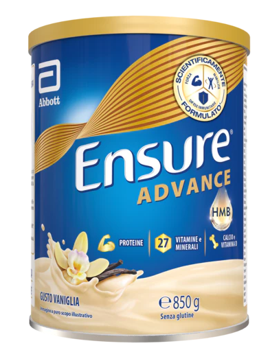 ENSURE ADVANCE NUTRIVIGOR VANIGLIA 850g