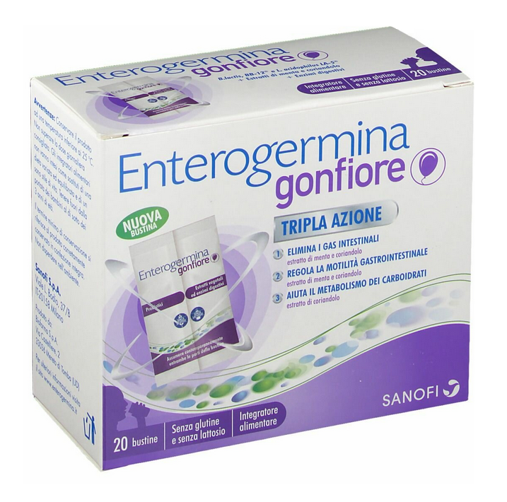 ENTEROGERMINA GONFIORE 20 BUSTINE