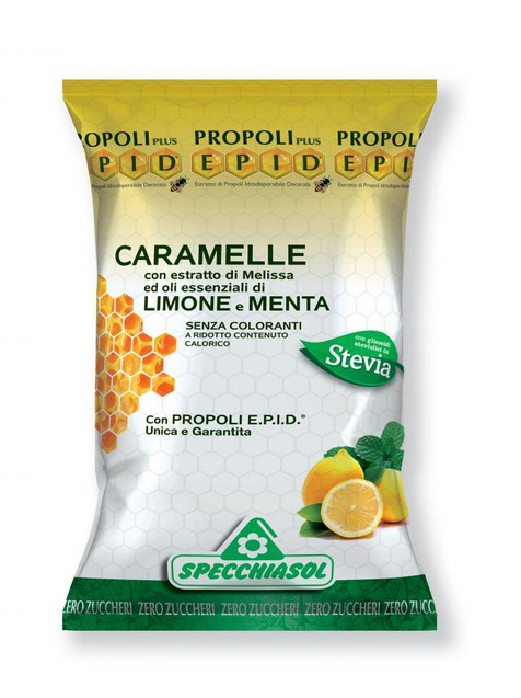 EPID CARAMELLE AGLI ESTRATTI DI MELISSA LIMONE E MENTA 24 CARAMELLE