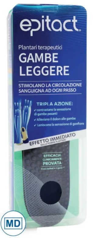 EPITACT GAMBE LEGGERE PLANTARI TERAPEUTICI TAGLIA 39-41