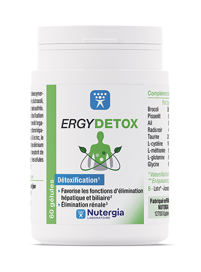 ERGYDETOX INTEGRATORE ALIMENTARE 60 CAPSULE