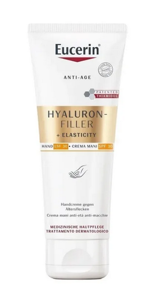 EUCERIN HYALURON FILLER ELASTICITY CREMA MANI ANTI MACCHIE SPF 30