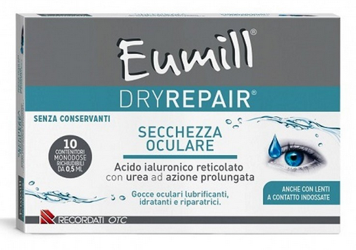 EUMILL DRYREPAIR SECCHEZZA OCULARE 10 MONODOSE