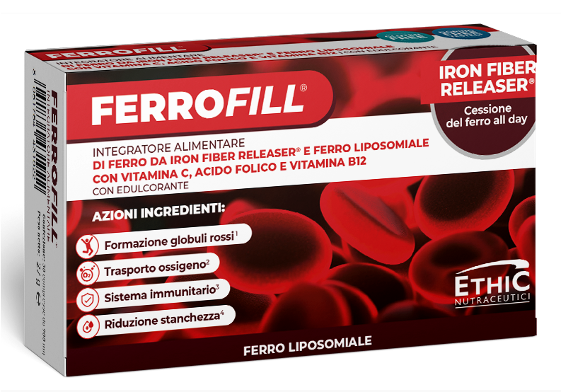 FERROFILL INTEGRATORE ALIMENTARE DI FERRO 30 COMPRESSE