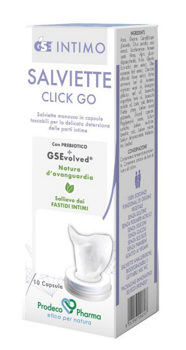 GSE INTIMO SALVIETTE CLICK GO 10 SALVIETTE