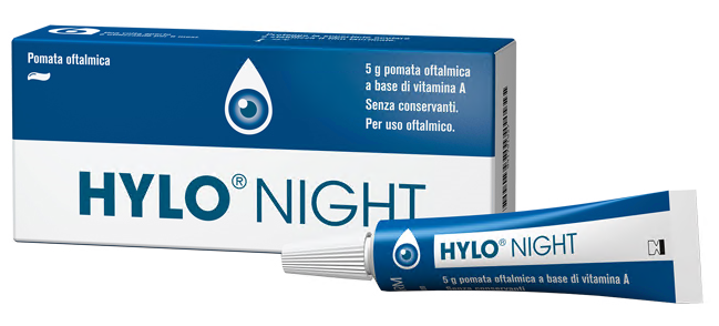 HYLO NIGHT POMATA OFTALMICA 5g