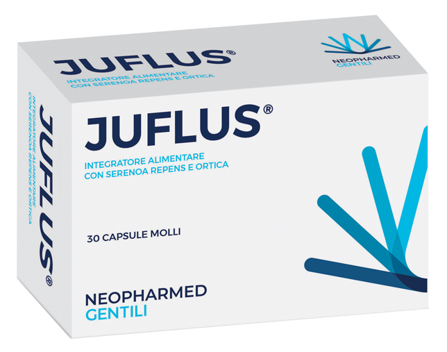 JUFLUS INTEGRATORE ALIMENTARE CON SERENOA REPENS E ORTICA 30 CAPSULE MOLLI