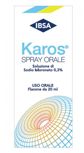 KAROS SPRAY ORALE SOLUZIONE SODIO IALURONATO 20ml