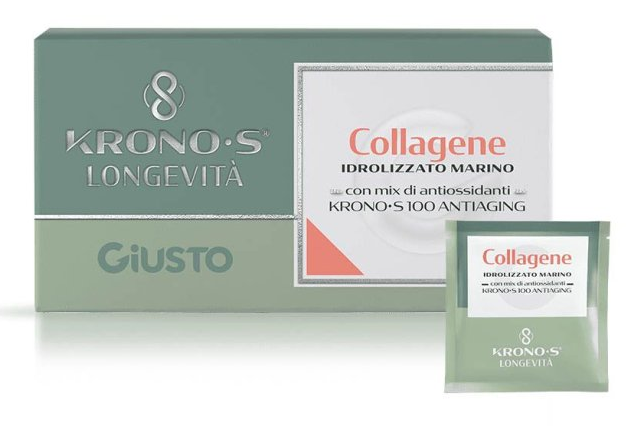 KRONOS LONGEVITA’ COLLAGENE MARINO IDROLIZZATO 10 BUSTE