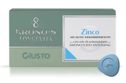 KRONOS LONGEVITA’ ZINCO 30 COMPRESSE