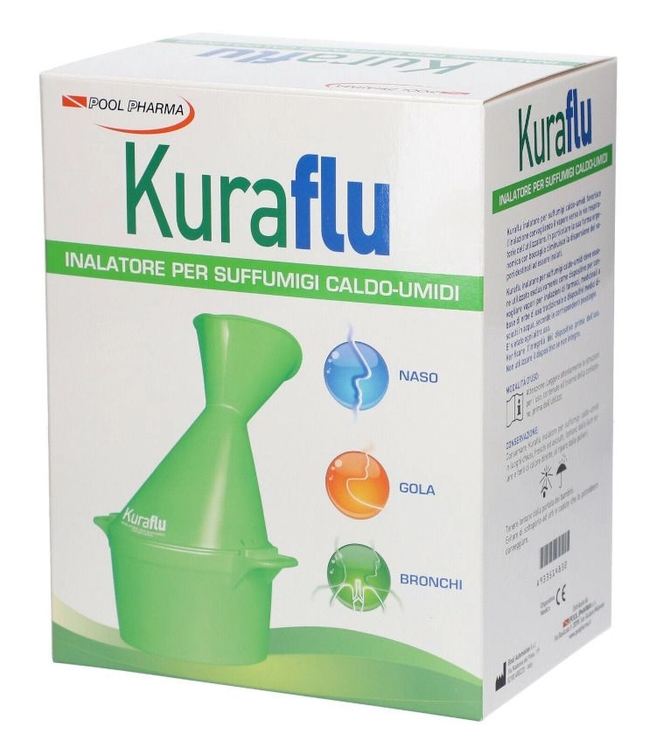 KURAFLU INALATORE PER SUFFIMICI CALDO UMIDI