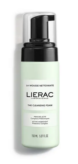 LIERAC MOUSSE DETERGENTE 150ml