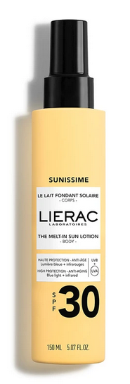 LIERAC SUNISSIME LATTE SOLARE FONDENTE SPF30 150ml