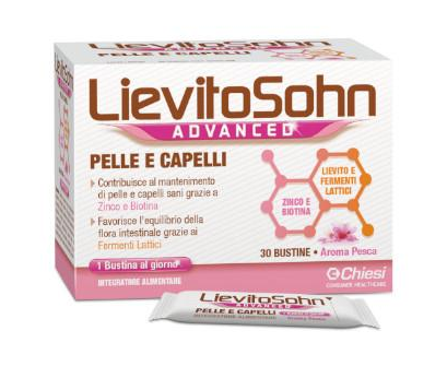 LIEVITOSOHN ADVANCE INTEGRATORE ALIMENTARE PELLE E CAPELLI 30 BUSTINE PESCA