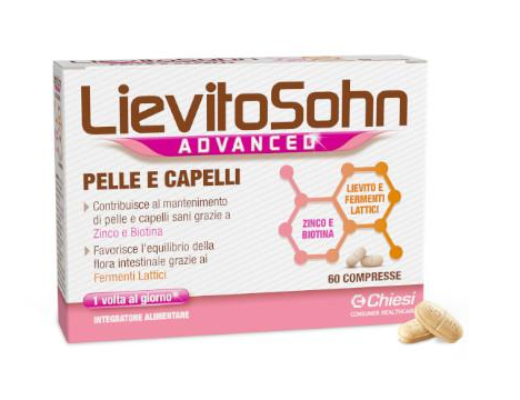 LIEVITOSOHN ADVANCE INTEGRATORE ALIMENTARE PELLE E CAPELLI 60 COMPRESSE