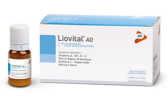 LIOVITAL AD INTEGRATORE ALIMENTARE DI VITAMINE A e D 10 FLACONCINI