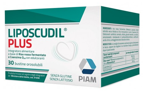 LIPOSCUDIL PLUS 30 BUSTINE OROSOLUBILI